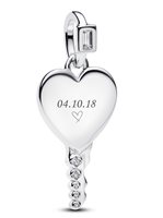 Montebelluna - Via Dante Alighieri, 1 - Collana Pandora Donna Engravable in Argento 394353C01 - 394353C01